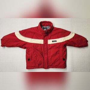 Vintage Patagonia Youth XXS 3-4 Red Puffer Jacket 90s Retro Gorpcore Snow Coat